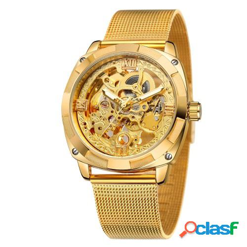 Reloj mecánico Relojes mecánicos automáticos de acero