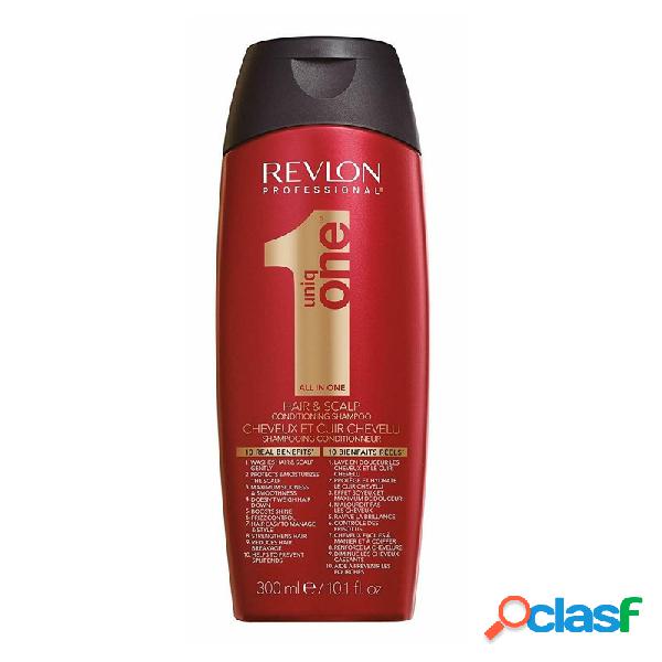 Revlon Champús Uniq One Hair & Scalp Conditioning Shampoo