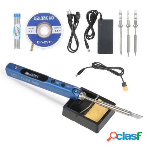 SEQURE Mini soldador eléctrico con pantalla digital LED Kit