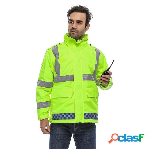 SFVest alta visibilidad reflectante impermeable ropa abrigo
