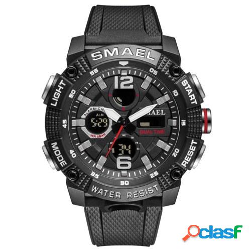 SMAEL 8039 Multifuncional Deporte Hombres Estudiantes Reloj