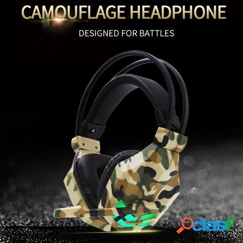 SY850MV Gaming Headset 3.5mm Auriculares con cable sobre la