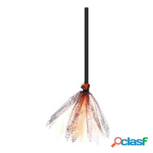 Scary Halloween Witch Broom Espeluznante escoba de bruja de