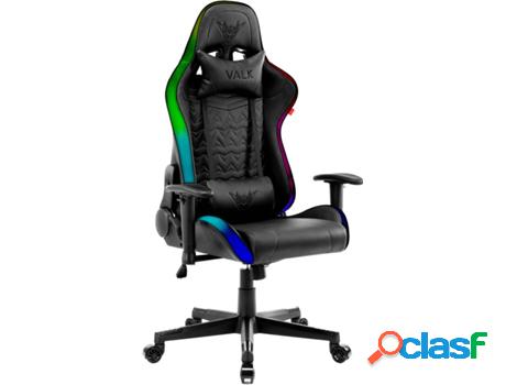 Silla Gaming VALK SKADI (Hasta 120 kg - Clase 4 - Negro)