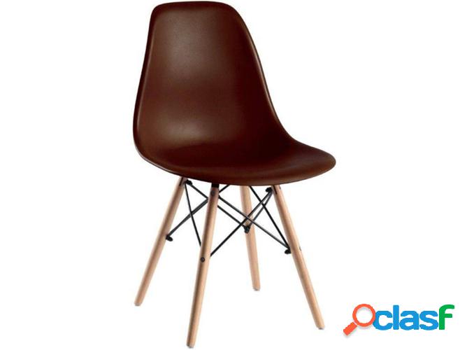 Silla REGALOS MIGUEL Tower (Marrón - 50 x 82 x 54 cm -