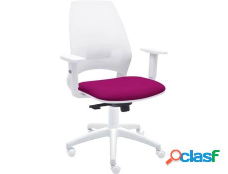 Silla de Escritorio Operativa LA SILLA DE CLAUDIA 4U Rojo