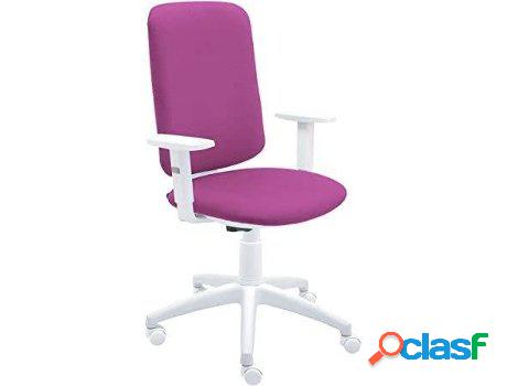 Silla de Escritorio Operativa LA SILLA DE CLAUDIA Eve Morado