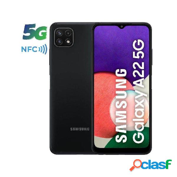 Smartphone Samsung Galaxy A22 4GB/ 64GB/ 6.6'/ 5G/ Gris