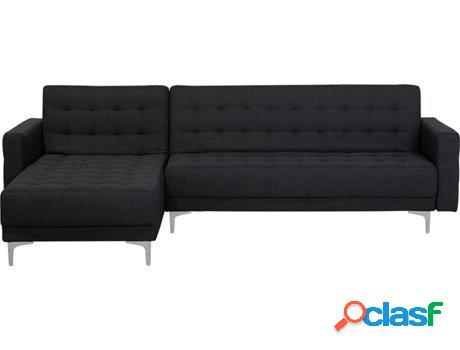 Sofá Cama Aberdeen (Gris - Poliéster -168x267x83 cm)