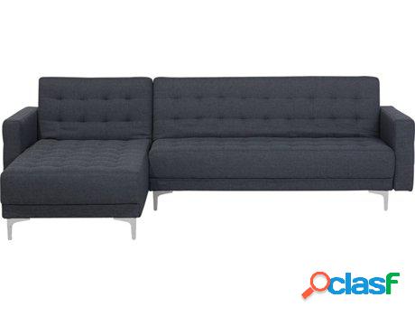 Sofá Cama Aberdeen (Gris - Poliéster -168x267x87 cm)