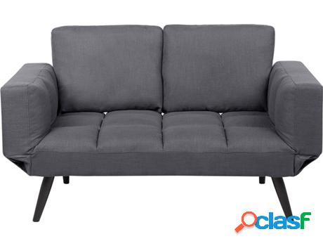 Sofá Cama Brekke (Gris - Poliéster -75x167x90 cm)