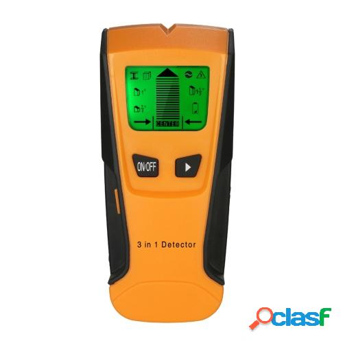 Stud Finder 3 en 1 Detector de pared digital LCD