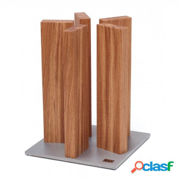 Taco para cuchillos Kai Stonehenge inox/roble (para 10