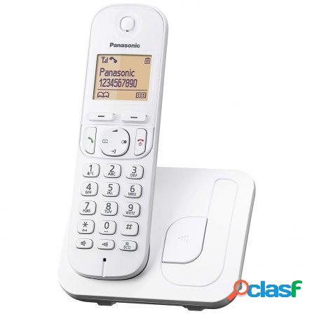 Telefono inalambrico panasonic kx-tg210sp/ blanco