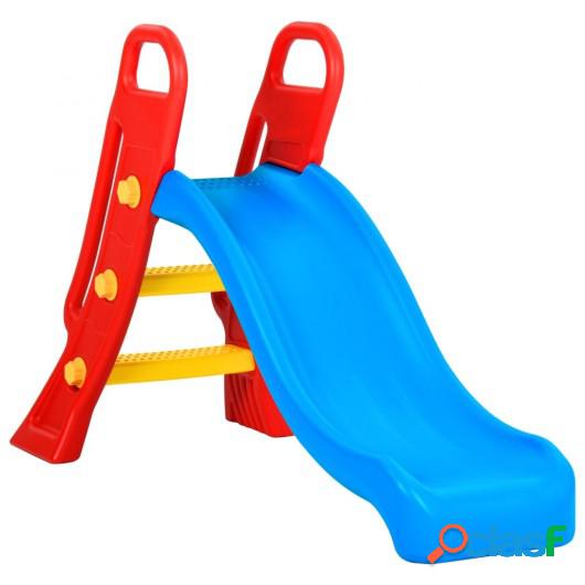 Tobogán para niños plegable 135 cm multicolor