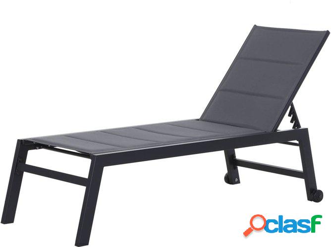 Tumbona OUTSUNNY con Respaldo Ajustable