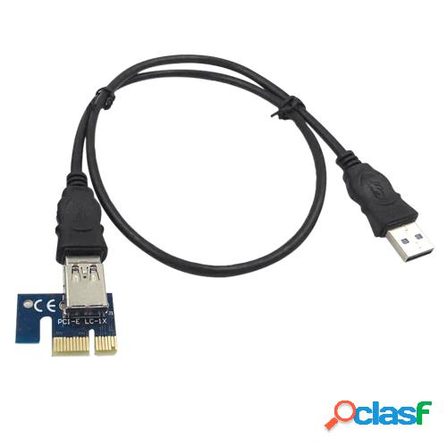 USB 3.0 PCI-E PCI Express Extension Cable 1X to 16X Extender