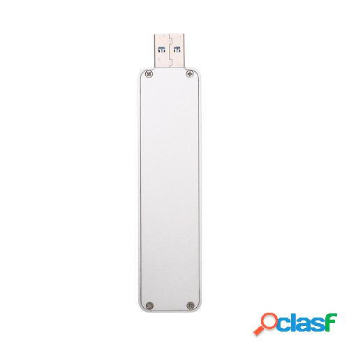 USB3.0 Tipo-A NGFF (M.2) Caja SSD 5Gbps Transferencia de