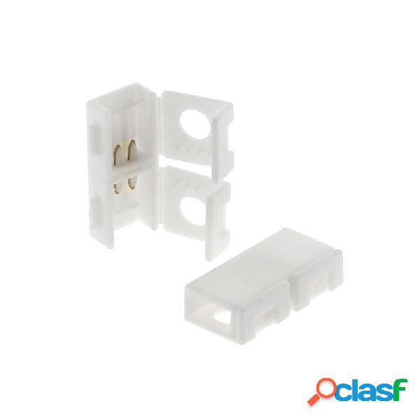 Unión intermedia tira led 220v smd283512x6mm con conectores