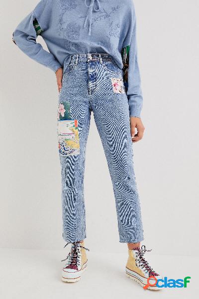 Vaquero Straight cropped japonÃ©s