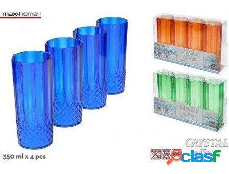 Vaso HOGAR Y MÁS Ido Y Elegante En En Edición Aqua (26,5 x