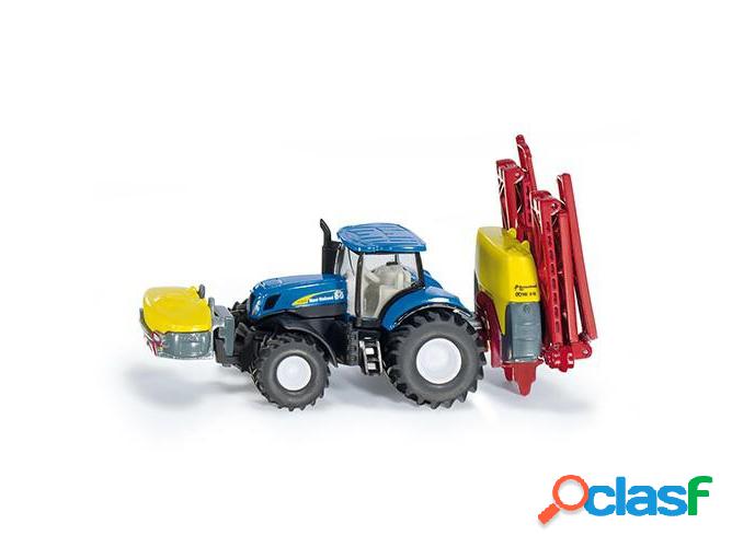 Vehículo SIKU Trator New Holland con Rociador