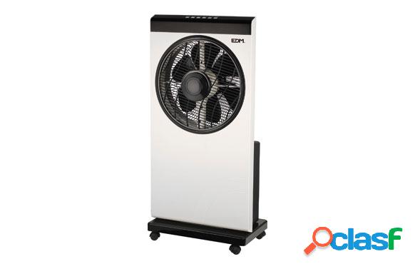 Ventilador Nebulizador Blanco/Negro 80W Diam. Aspas 30 Edm