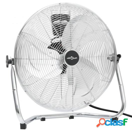 Ventilador de suelo 3 velocidades cromado 45 cm 100 W