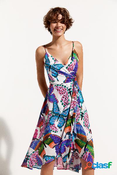 Vestido playero mariposas