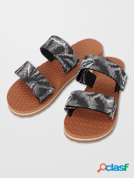 Volcom Sandalias Eco Recliner Slide - SAND