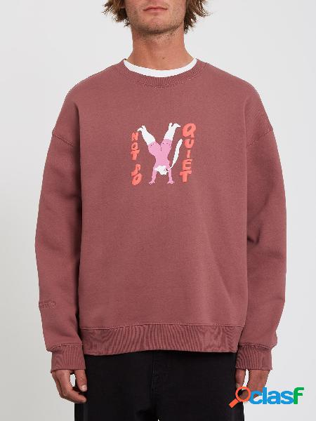 Volcom Sudadera Egle Zvirblyte - ROSE BROWN