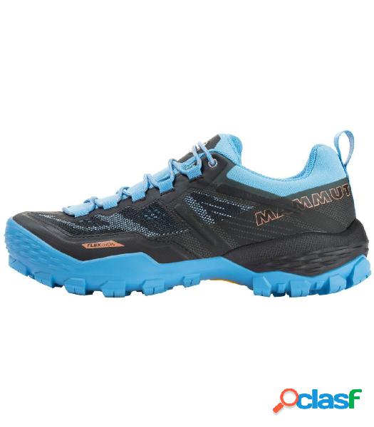 ZAPATILLAS MAMMUT DUCAN LOW GTX MUJER BLACK-WHISPER 38 2/3