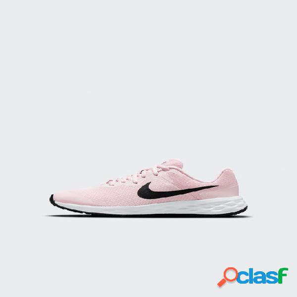 Zapatilla Nike revolution 6 big kids running rose