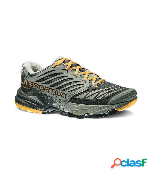 Zapatillas La Sportiva Akasha Mujer Gris Papaya 37