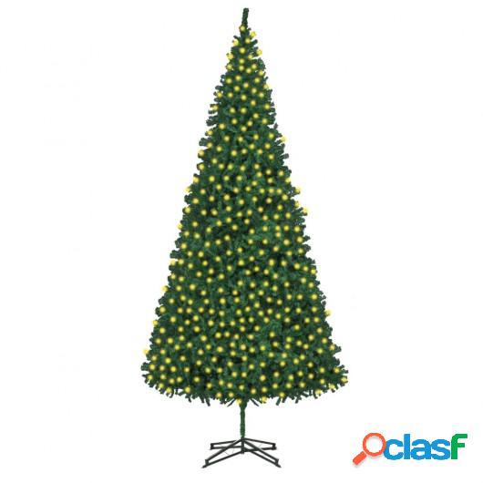Árbol de Navidad artificial con LED verde 500 cm