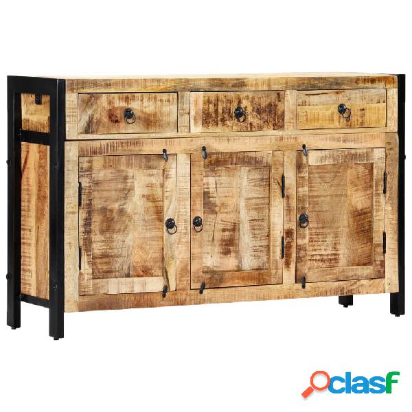 vidaXL Aparador de madera maciza de mango 120x35x76 cm