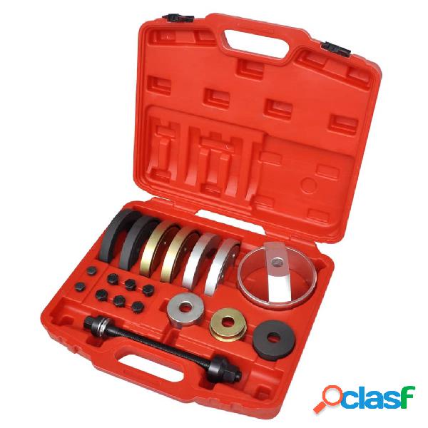 vidaXL Herramientas para tapacubos de rueda 62, 66, 72 mm 19