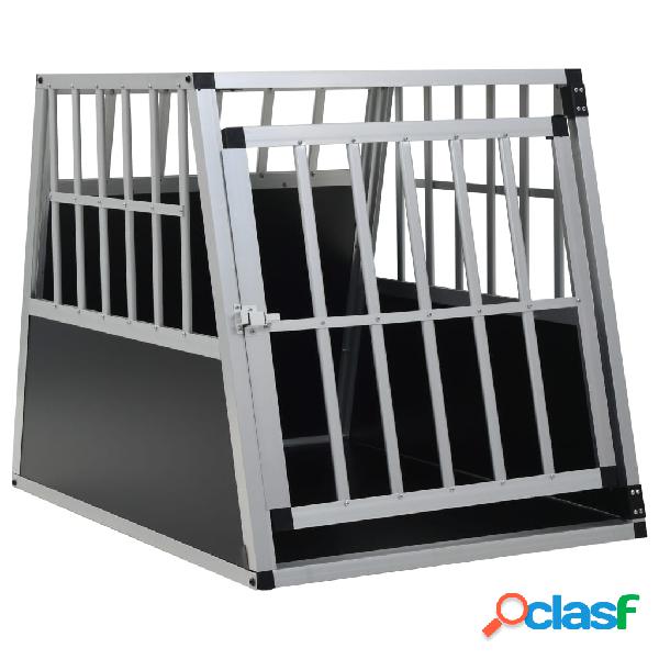 vidaXL Jaula de perro con puerta única 65x91x69,5 cm