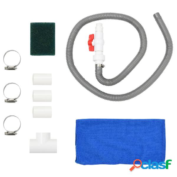vidaXL Juego de conectores para fuente de piscina
