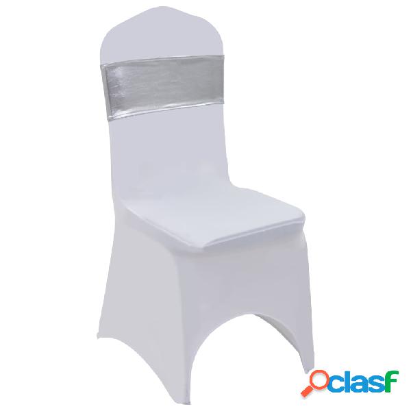 vidaXL Lazo de silla elástico 25 uds con broche de diamante