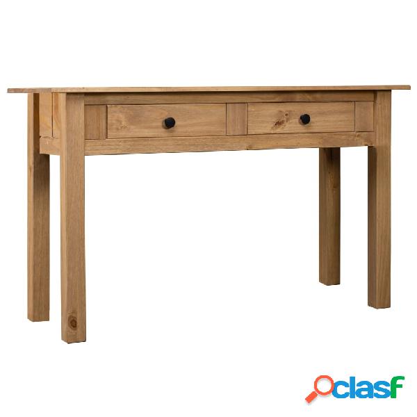 vidaXL Mesa consola madera maciza pino Panamá Range