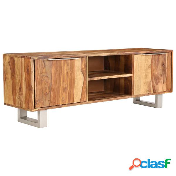 vidaXL Mueble para la TV madera de sheesham acabado miel