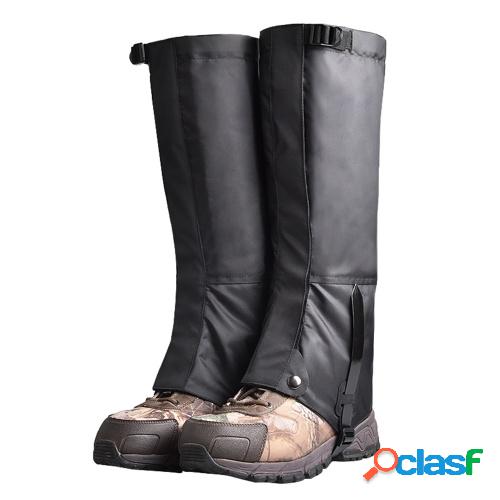 1 Pair Tear-resistant Waterproof High Leg Gaiters Rain Snow