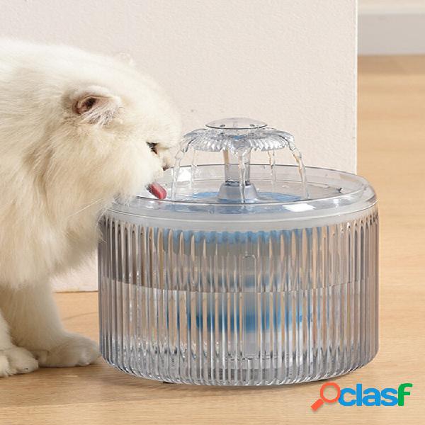 2.5L USB automático LED Luz nocturna Fuentes de agua para