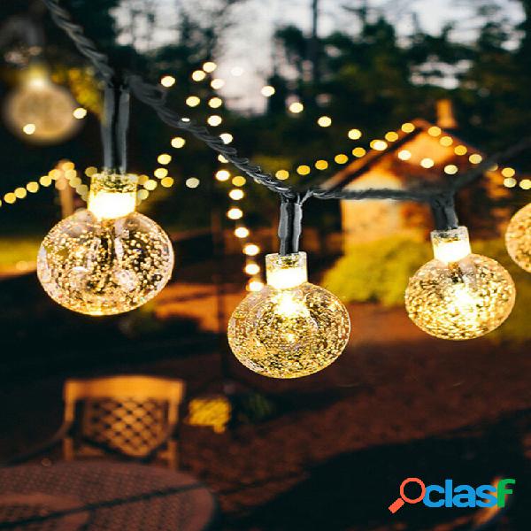 20/50 Uds Solar Lámpara String LED al aire libre