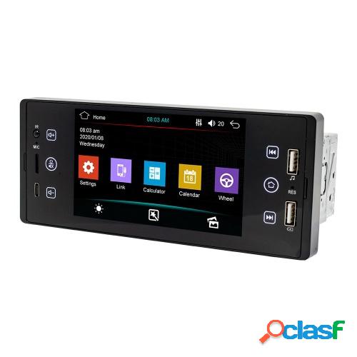 5 pulgadas solo Din coche estéreo BT MP5 reproductor FM