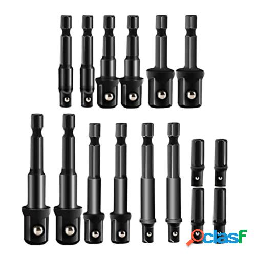 7PCS Adaptador de enchufe y extensión de impacto Juego de