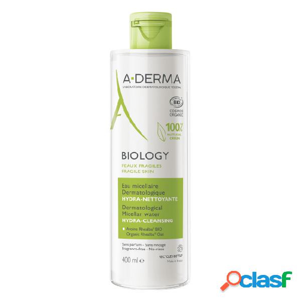 A-Derma Biology Agua Micelar Dermatológica 400ml