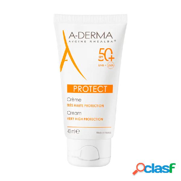 A-derma Protección Facial PROTECT Crema solar SPF50+