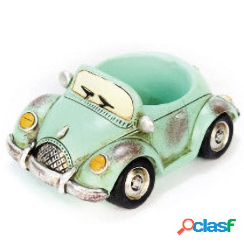 Adorno de escritorio de coche retro Adornos de maceta